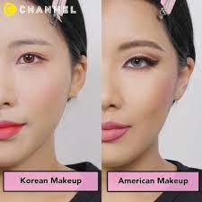 Korean vs American beauty in pictures 
