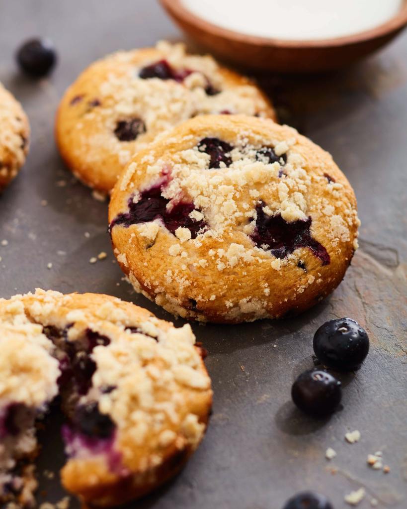 Blueberry muffins 
