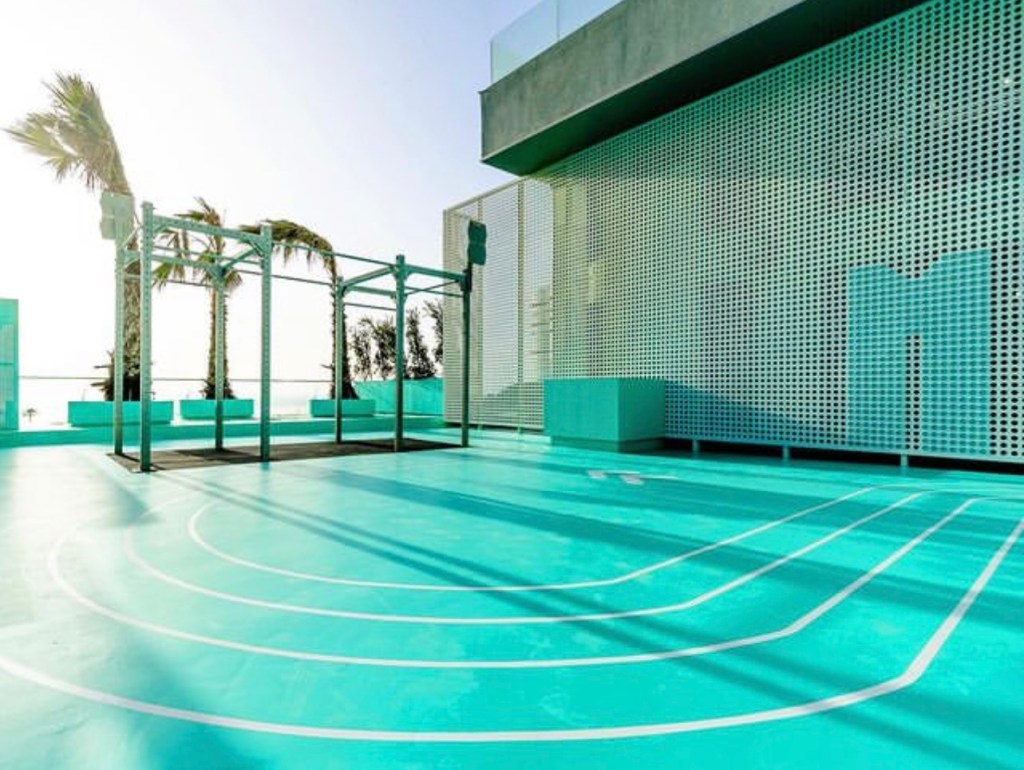 MUV gym’s outdoor track